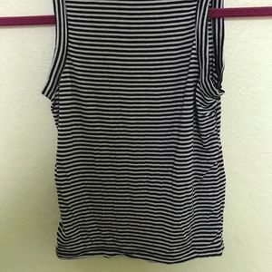 NWOT Black and White Striped Brandy Melville Top